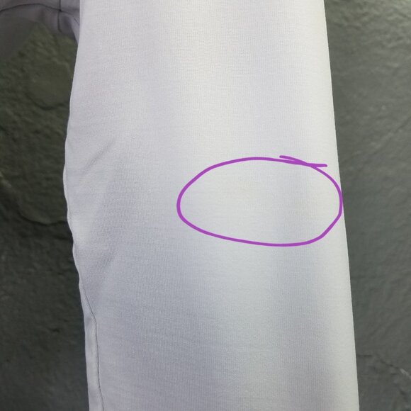 Patagonia Respite Top Women's XS Well Worn Gray Stretch Ruched Front 3/4 Sleeve - Picture 10 of 13